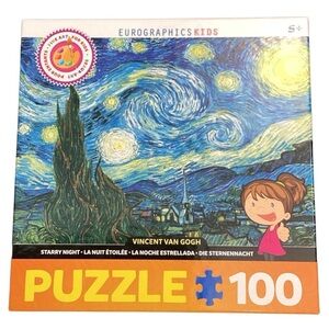 EuroGraphics Starry Night by Vincent Van Gogh‎ 100-Piece Puzzle
